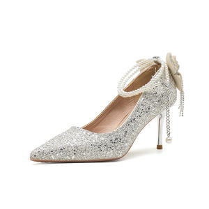 Scarpe <span class=keywords><strong>da</strong></span> Donna Eleganti con Tacco a Spillo, Punta Chiusa, Design Leggero e Sottile, <span class=keywords><strong>Sandali</strong></span> con Tacco per Abiti Eleganti - Product Image 5