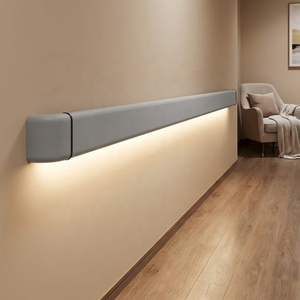 Pasamanos LED Iluminado para Pasillos de Hospital, Barandilla de Protección de Pared Anticolisión con Núcleo de Aluminio y Cubierta de PVC para Proyectos - Product Image 2
