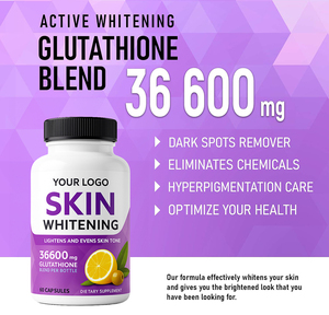 Meistverkauftes Glutathion-Hautaufhellungssupplement 36600mg zur Hautaufhellung 60 Kapseln - Product Image 3