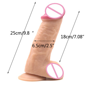 Faak Dildo Groothandel 25 Cm 9.8 Dia 6.5 Cm Lange Dildo Anale Speeltjes Voor Mannen Masturberen Produtos Erticos Sexo dikke Vrouwen Dildo - Product Image 3