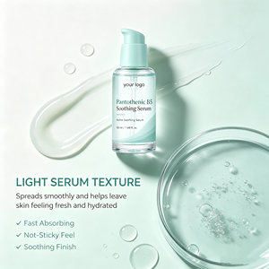 Sérum hydratant et apaisant à la pantothenine B5, soin du visage, produit de soin de la peau, OEM, étiquette privée, logo personnalisé - Product Image 4