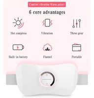 Intelligente Taille Heißkompressen warmer Palast Vibrationsheizung Pad Menstruation Limbus-Massage Gürtel Abnehmen Vibration