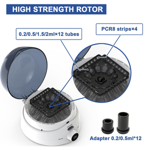 جهاز طرد مركزي صغير جديد من WEIAI <span class=keywords><strong>Centrifuge</strong></span> بالدقيقة أول دورة في الدقيقة أول أول أول صغّر بالطرد المركزي مختبر PCR سرعة عالية - Product Image 4