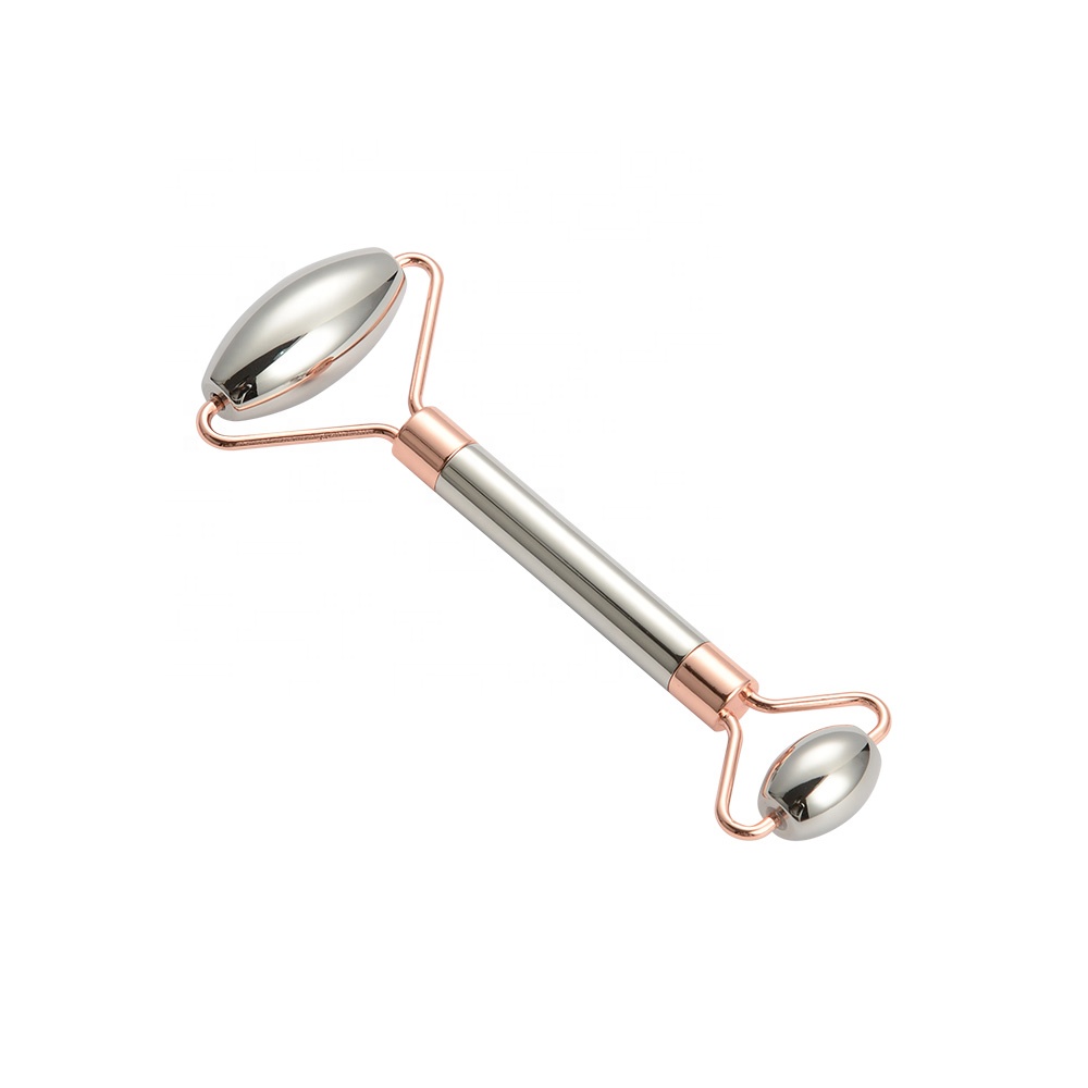 Новый стиль, ролик из нержавеющей стали для массажа глаз, металлический массажный ролик для лица