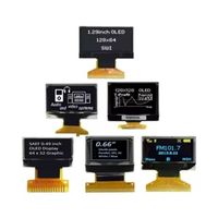 وحدة عرض PMOLED من هواكسين مقاس 0.42 بوصة، شاشة OLED أحادية اللون 72×40، واجهة 16-سن للأجهزة القابلة للارتداء والأجهزة المدمجة