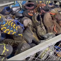 Chaussures de Sécurité en Gros d'Occasion, Bottes de Randonnée Tactiques, Bottines du Désert à Embout d'Acier, Chaussures de Protection Noires, Ignifuges
