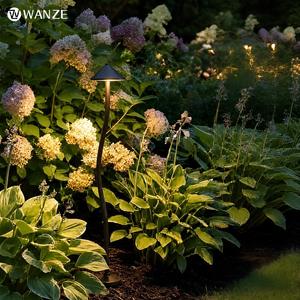 Wanze Outdoor Solarleuchten für den Garten, IP54 Wasserdichte Pfahlleuchten für Wege - Product Image 4