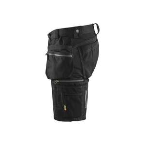 BLAKLADER - 159818609900C48 Craftsman <b>shorts</b> with <b>stretch</b> Black - EAN 7330509838495 <b>WORK</b> TROUSERS <b>WORK</b> <b>SHORTS</b> - Product Image 4
