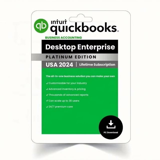 QuickBooks Desktop Enterprise 2024 for win