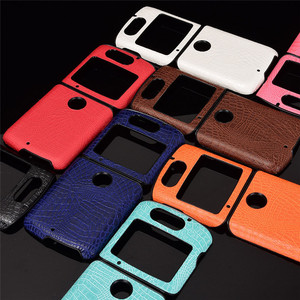 Funda de piel sintética de lujo con patrón de cocodrilo para <span class=keywords><strong>Motorola</strong></span> <span class=keywords><strong>Moto</strong></span> <span class=keywords><strong>Razr</strong></span> 5G <span class=keywords><strong>2020</strong></span> - Product Image 4