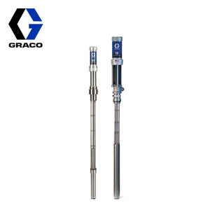 Pompe à fût Graco T2 pneumatique en acier inoxydable pour applications chimiques - Product Image 2