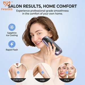 Appareil d'épilation au <span class=keywords><strong>laser</strong></span> IPL portable PAKISS, refroidissement saphir, épilation indolore pour la <span class=keywords><strong>peau</strong></span>, le visage, le corps, le bikini - Product Image 3