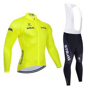 Conjunto de Ropa de Ciclismo de Montaña de Manga Larga, Secado Rápido, Transpirable, Nailon/Cachemira, para Niños, Patinaje sobre Ruedas, Bicicleta - Product Image 1