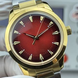 Reloj de Lujo para Hombre, 40 mm, Movimiento 9015, Mecánico, Rojo Dorado, Retro, de Negocios, Gran Venta 2026 - Product Image 4