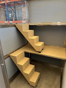 <span class=keywords><strong>Caseta</strong></span> de <span class=keywords><strong>perro</strong></span> cómoda de gran espacio, Perrera de acero inoxidable con aislamiento sellado, no infecta la perrera de jaula de lavado sanitario - Product Image 5