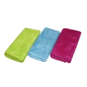 Microfiber towel super absorbent personalized custom washable microfiber kitchen towel