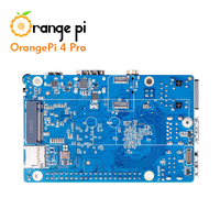 Carte de développement Orange Pi 4 Pro en panneau de particules, ordinateur monocarte, processeur octa-core RISC-V, système d'exploitation Linux, intégration embarquée, débuts Allwinner