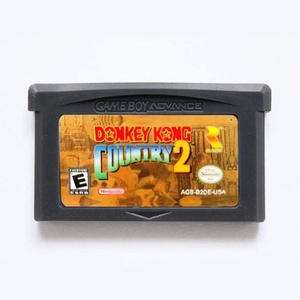 Donkey Kong Country 2 Advance Video <b>Game</b> Cartridge for GBA NDSL NDS GBM GBASP - Product Image 1