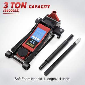 Gato Hidráulico de Piso de Gran Potencia 3T de Doble Pistón y Perfil Bajo para Taller, Herramienta para Elevación de Coches o Camiones, Gato de Caimán - Product Image 6