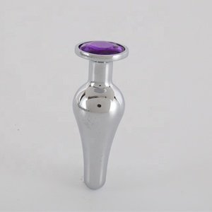 Convient pour jouets sexuels masculins <span class=keywords><strong>et</strong></span> féminins en métal prise anale prostatique massage plug anal - Product Image 5