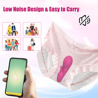 Vibrateur œuf intelligent portable longue portée à double moteur, contrôlé par application téléphonique, 9 modes de vibration, pour femmes