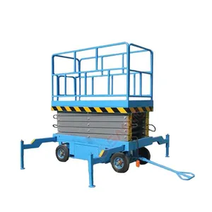 Hydraulische Mobiele Schaarlift Platform Tafel Manlift En Lading Hefapparatuur