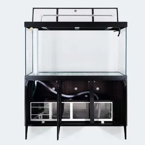 High Quality Arowana Aquarium HD Glass Aquarium Cabinet Wholesale Fish Tank set with accessories