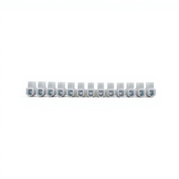 Bloc de jonction à vis double BELEK 4mm² 450V 32A, connecteur de bande haute tension 32A pour installations électriques