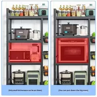 Étagère de rangement multi-niveaux personnalisée pour la cuisine, organisateur de fruits et légumes, armoire de salon, unités de rangement domestiques