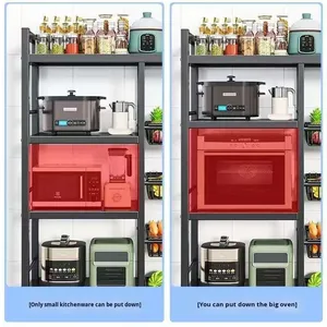 Customized Multi-Layer Storage Rack <strong>for</strong> <strong>Kitchen</strong> Fruit Vegetable Organizer Living Room Cabinet Household Storage <strong>Shelves</strong> <strong>Units</strong> - Product Image 3