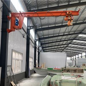 Mesin derek <span class=keywords><strong>Jib</strong></span> pemasangan dinding Harga terbaik 500kg 1ton 2ton 3ton peralatan pengangkat listrik menampilkan rotasi listrik bantalan Motor - Product Image 3