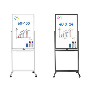 Di chuyển lật bảng trắng cho văn phòng đào tạo từ sơn bảng trắng với di chuyển loại khung - Product Image 2