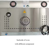 Support industriel commercial de four électrique de cuisinière à Air chaud d'acier inoxydable de conception de support de 4 plate-formes pour la vapeur de Convection pour la boulangerie