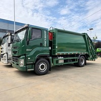 Camión Compactador de Residuos Isuzu 4x2 GIGA 15 CBM Nuevo, Vehículo de Compresión de Basura de Gran Capacidad