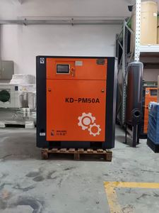 Compresseur à vis à aimant permanent industriel 7,5 kW-250 kW avec variateur de fréquence (VFD) pour système d'air 0,7-1,0 MPa - Product Image 3