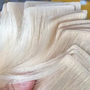 Extensions de cheveux en bande invisible Extensions de cheveux en bande sans couture dans l'usine de Qingdao