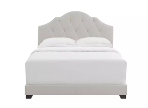 Хорошее качество, мягкая платформа, оттоманская тканевая хранилище, деревянная двуспальная кровать - Product Image 4