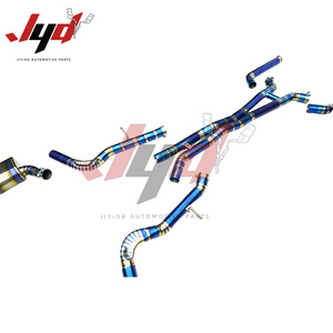 Système d'échappement haute performance Plug and Play pour Mercedes-Benz 2019 <span class=keywords><strong>AMG</strong></span> <span class=keywords><strong>GT</strong></span> <span class=keywords><strong>63</strong></span> <span class=keywords><strong>S</strong></span> 4.0 en alliage de titane, silencieux arrière puissant - Product Image 2