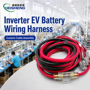 Özel İnvertör Kablo Demeti EV Akü Enerji Depolama Güç Kablosu Montajı OEM - Product Image 1