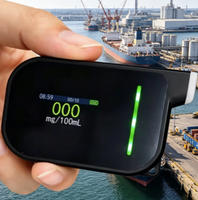 Détecteur d'alcool numérique Airsense H3, capteur à pile à combustible, exportation de données BAC%, 2000 enregistrements de tests, unités de mesure multiples, Type-C