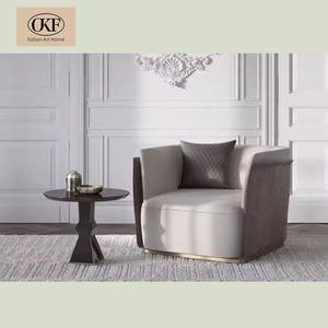 OKF Chaise de salle à manger moderne et minimaliste en acier inoxydable pour chambre à coucher salon et ensemble de chaises de canapé de loisirs - Product Image 1