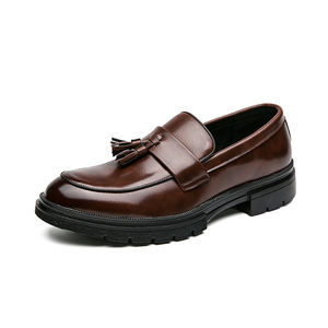 Zapatos Mocasines con Borlas de Diseño Clásico, al por Mayor, Duraderos, Elegantes, Sin Cordones, Formales, para Bodas y Negocios, para Hombre - Product Image 1