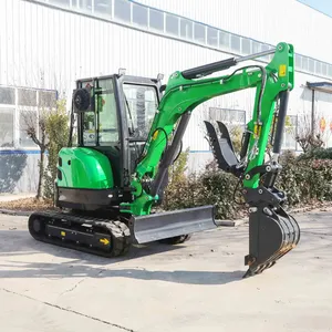 Mini-excavatrice EPA 2 tonnes, 1 tonne, 3,5 tonnes, mini-pelle, moteur 1,5 tonne, livraison gratuite aux États-Unis avec certification CE - Product Image 1