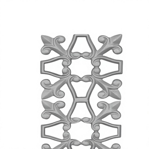 Balaji Metals - Piezas de Hierro Fundido para Puertas de Jardín de Alta Resistencia, Modelo BM-260, 16 Pulgadas de Altura, Embalaje en Cartón, Moldeado en Arena, Super Shot Blast - Product Image 1