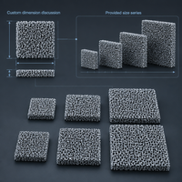 Filtre en mousse de carbure de silicium de qualité industrielle Pingxiang Dai-Er, plaque céramique poreuse pour fonderie de fonte ductile