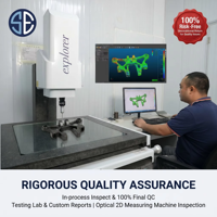 Pièces OEM personnalisées usinées CNC, fabrication de tôlerie, estampage et pliage pour supports d'équipements énergétiques et optoélectroniques