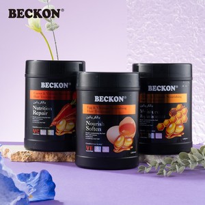BECKON PRODUCTS Salon Deep Repairing Smoothing Collagen Keratin Cream 1KG Masque capillaire réparateur concentré à la kératine et au collagène pour tous types de cheveux - Product Image 1