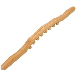 Holzstab-Massagegerät mit 25 Massageperlen - Tiefengewebe-Therapie für Körperformung, Faszien-Entspannung & Tägliche Pflege - Product Image 5