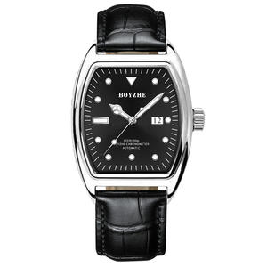 นาฬิกากลไกสำหรับผู้ชายสายหนังตัวเรือนสแตนเลส WL051ใหม่นาฬิกากลไกจักรกลสำหรับพลเมืองญี่ปุ่น - Product Image 2