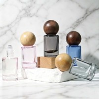 Flacons roll-on cylindriques en verre de 10 ml pour huiles essentielles et eaux de Cologne – Contenants cosmétiques vides rechargeables à finition mate pour le bricolage